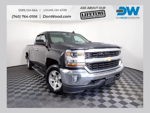 Black 2016 Chevrolet Silverado 1500 LT for sale in Logan, OH