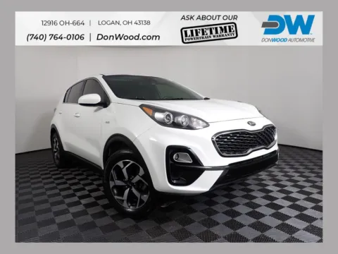 White 2020 Kia Sportage LX for sale in Logan, OH