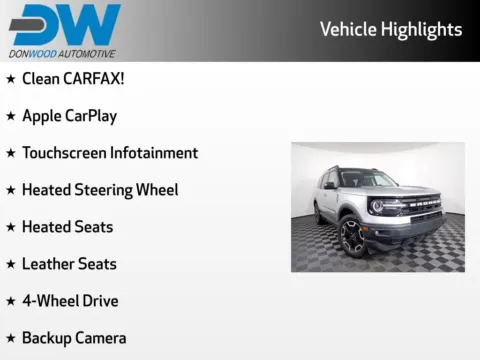 Another view of 2021 Ford Bronco Sport Outer Banks for sale in Logan, OH at Don Wood Chevrolet