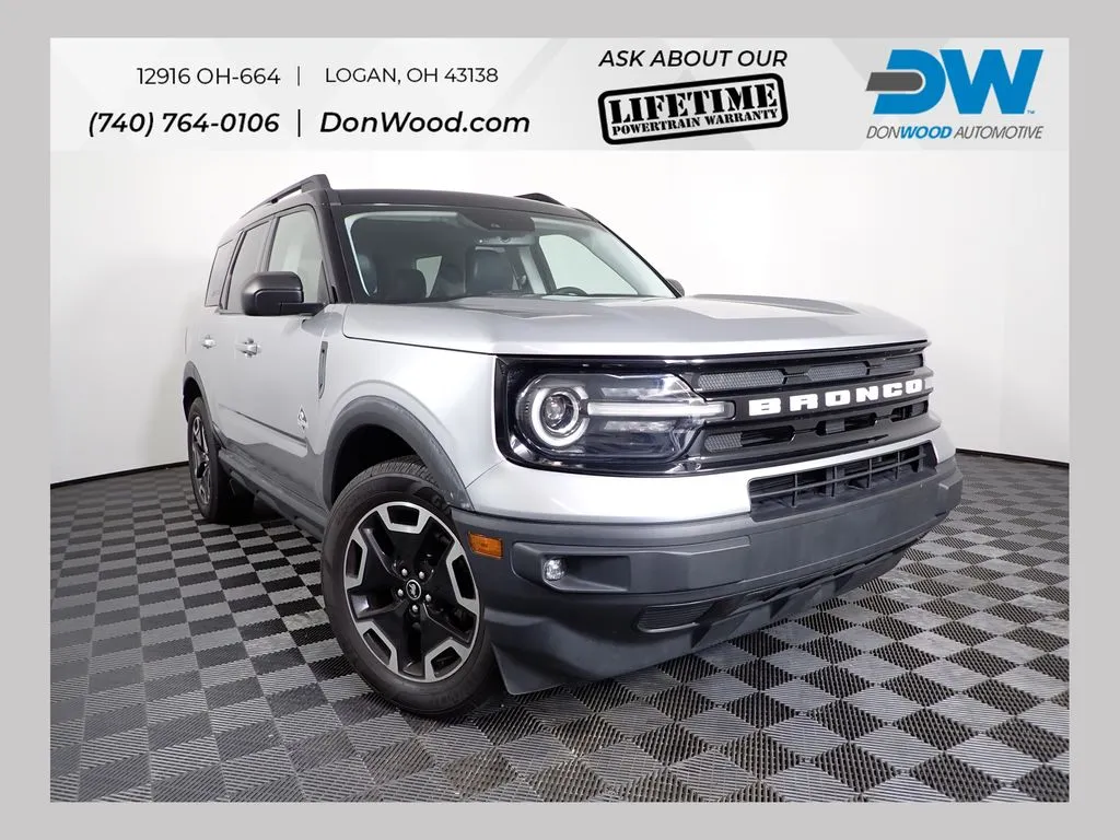 Silver 2021 Ford Bronco Sport Outer Banks for sale in Logan, OH