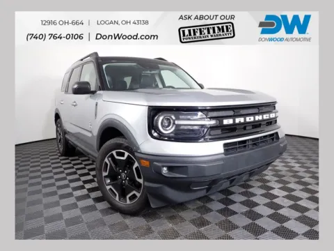 Silver 2021 Ford Bronco Sport Outer Banks for sale in Logan, OH
