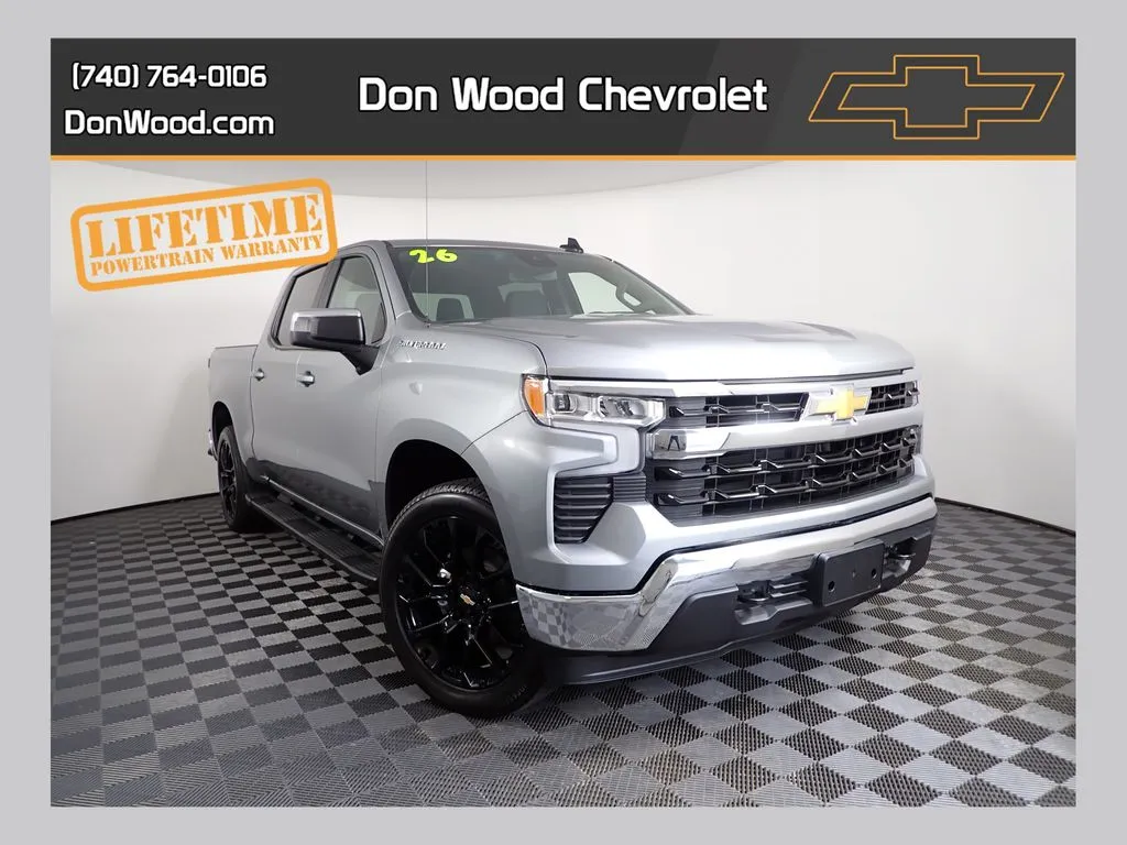 Gray 2026 Chevrolet Silverado 1500 LT for sale in Logan, OH