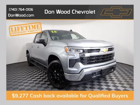 Gray 2026 Chevrolet Silverado 1500 LT for sale in Logan, OH