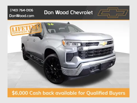 Gray 2026 Chevrolet Silverado 1500 LT for sale in Logan, OH