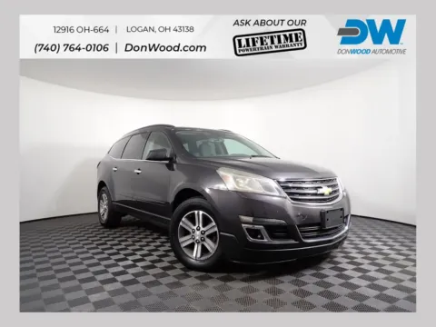Gray 2015 Chevrolet Traverse LT for sale in Logan, OH