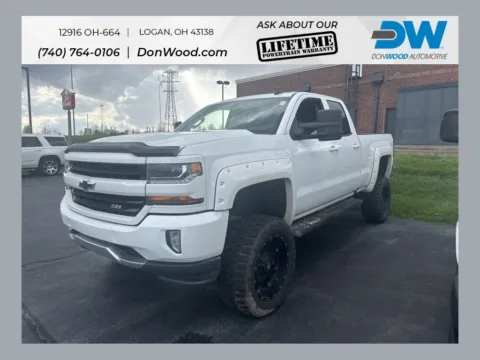 White 2017 Chevrolet Silverado 1500 LT for sale in Logan, OH