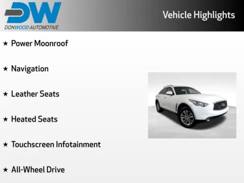 Another view of 2017 INFINITI QX70 AWD for sale in Logan, OH at Don Wood Chevrolet
