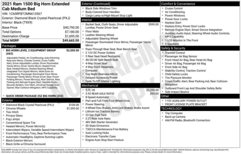 Another view of 2021 Ram 1500 Big Horn/Lone Star for sale in Logan, OH at Don Wood Chevrolet