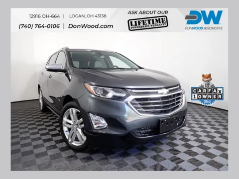 Gray 2018 Chevrolet Equinox Premier for sale in Logan, OH