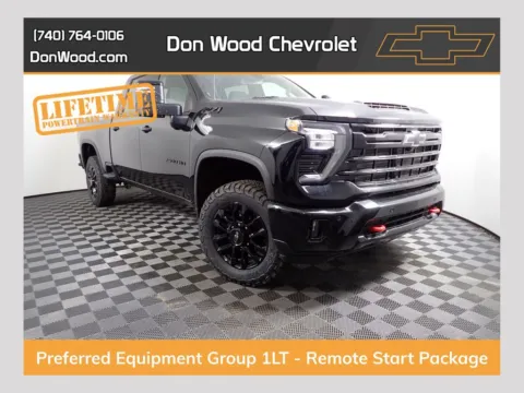 Black 2026 Chevrolet Silverado 2500HD LT for sale in Logan, OH