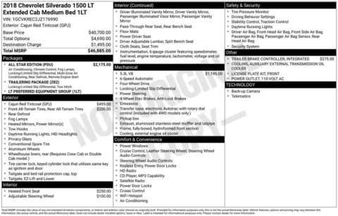 Another view of 2018 Chevrolet Silverado 1500 LT for sale in Logan, OH at Don Wood Chevrolet