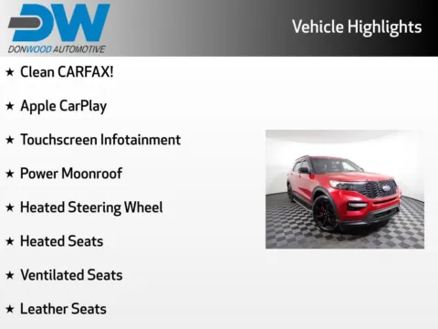 Another view of 2022 Ford Explorer ST for sale in Logan, OH at Don Wood Chevrolet