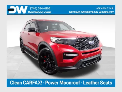 Red 2022 Ford Explorer ST for sale in Logan, OH