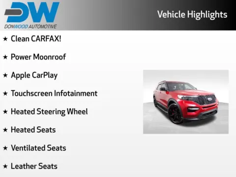 Another view of 2022 Ford Explorer ST for sale in Logan, OH at Don Wood Chevrolet