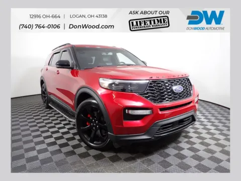 Red 2022 Ford Explorer ST for sale in Logan, OH