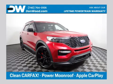 Red 2022 Ford Explorer ST for sale in Logan, OH