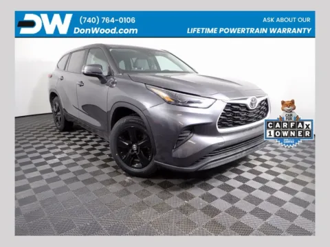 Gray 2023 Toyota Highlander L for sale in Logan, OH