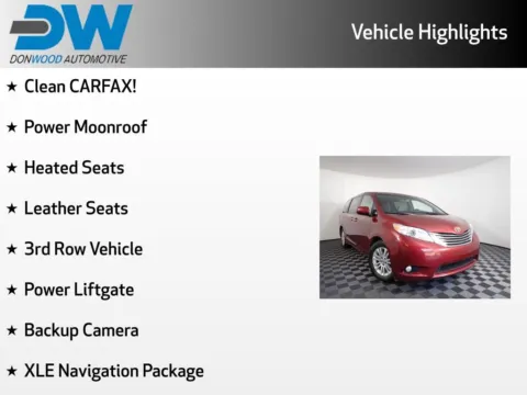 Another view of 2015 Toyota Sienna XLE for sale in Logan, OH at Don Wood Chevrolet