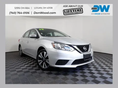 Silver 2019 Nissan Sentra SV for sale in Logan, OH