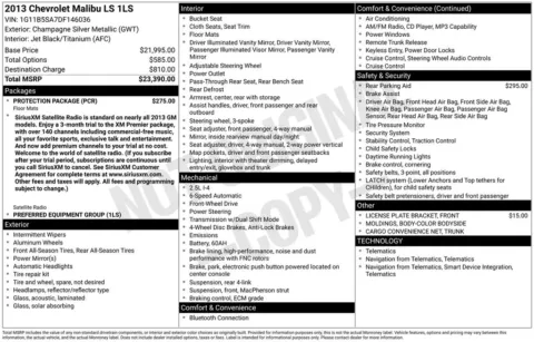 Another view of 2013 Chevrolet Malibu LS for sale in Logan, OH at Don Wood Chevrolet