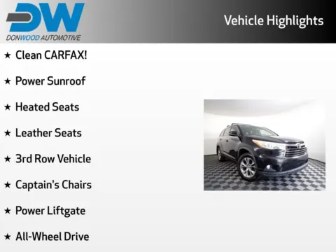 Another view of 2015 Toyota Highlander XLE V6 for sale in Logan, OH at Don Wood Chevrolet