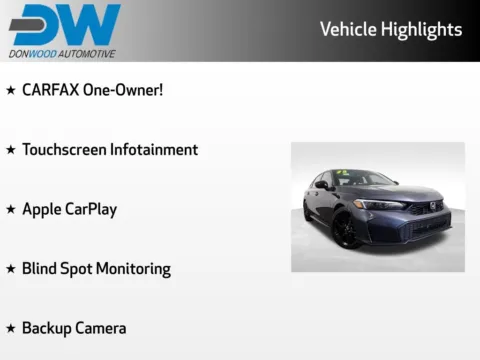 Another view of 2025 Honda Civic Sport for sale in Logan, OH at Don Wood Chevrolet