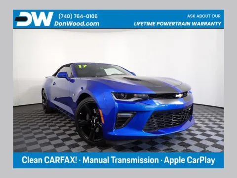 Blue 2017 Chevrolet Camaro SS for sale in Logan, OH