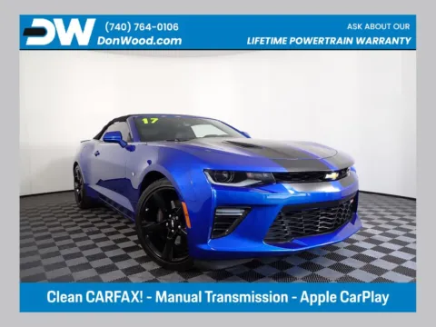 Blue 2017 Chevrolet Camaro SS for sale in Logan, OH