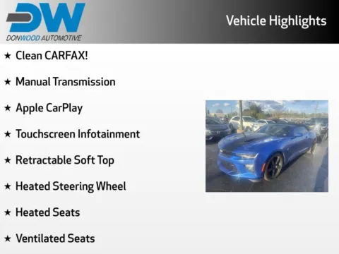 Another view of 2017 Chevrolet Camaro SS for sale in Logan, OH at Don Wood Chevrolet