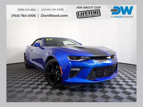 Blue 2017 Chevrolet Camaro SS for sale in Logan, OH