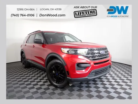 Red 2023 Ford Explorer XLT for sale in Logan, OH
