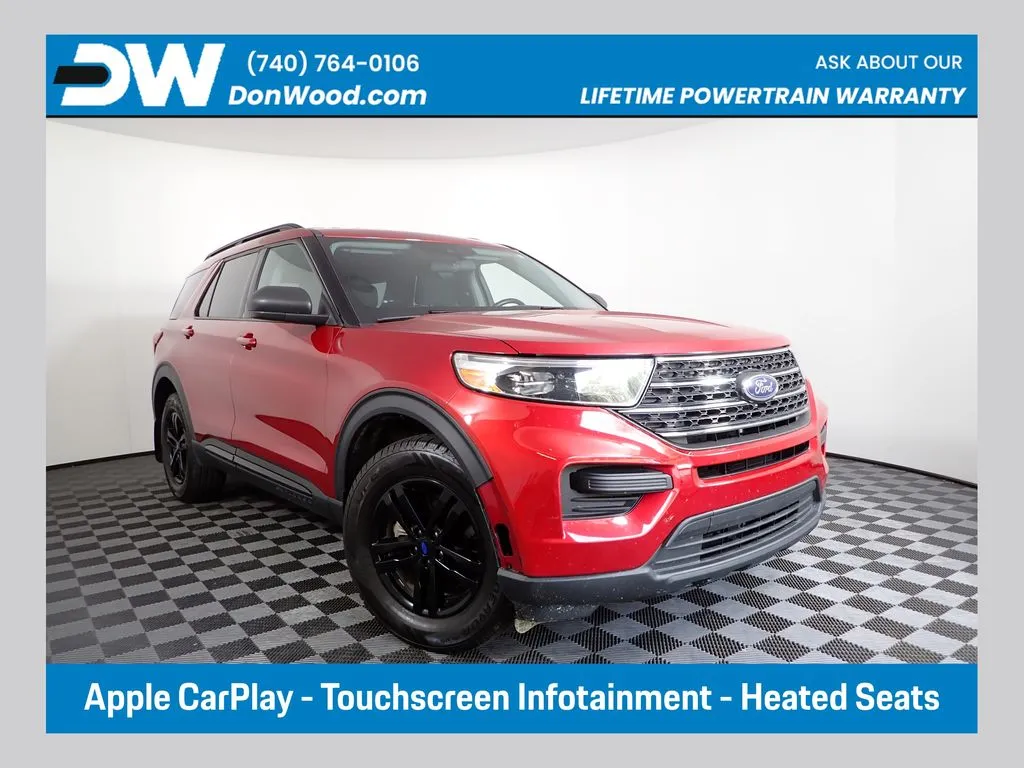 Red 2023 Ford Explorer XLT for sale in Logan, OH