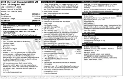 More photos of 2011 Chevrolet Silverado 3500HD Work Truck at Don Wood Chevrolet, OH