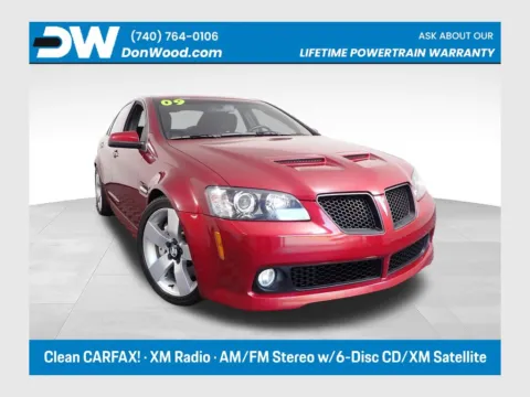 Red 2009 Pontiac G8 GT for sale in Logan, OH