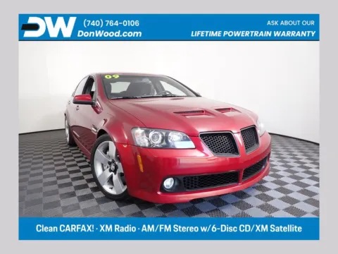 Red 2009 Pontiac G8 GT for sale in Logan, OH