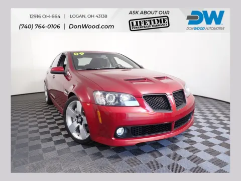 Red 2009 Pontiac G8 GT for sale in Logan, OH