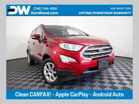 Red 2020 Ford EcoSport SE for sale in Logan, OH