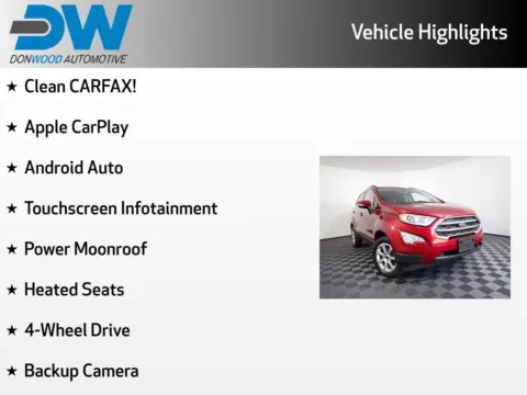 Another view of 2020 Ford EcoSport SE for sale in Logan, OH at Don Wood Chevrolet