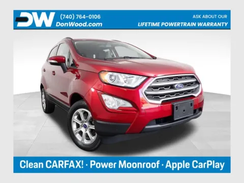 Red 2020 Ford EcoSport SE for sale in Logan, OH