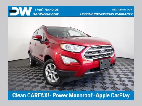 Red 2020 Ford EcoSport SE for sale in Logan, OH