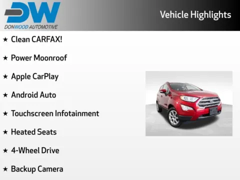 Another view of 2020 Ford EcoSport SE for sale in Logan, OH at Don Wood Chevrolet