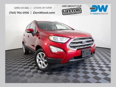 Red 2020 Ford EcoSport SE for sale in Logan, OH