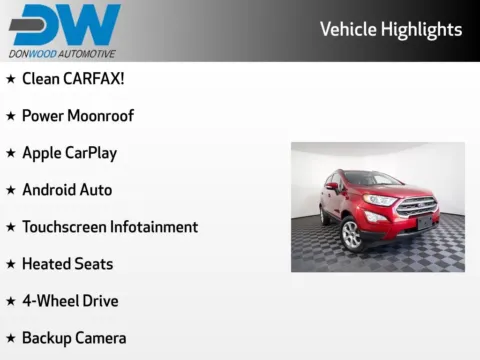 Another view of 2020 Ford EcoSport SE for sale in Logan, OH at Don Wood Chevrolet