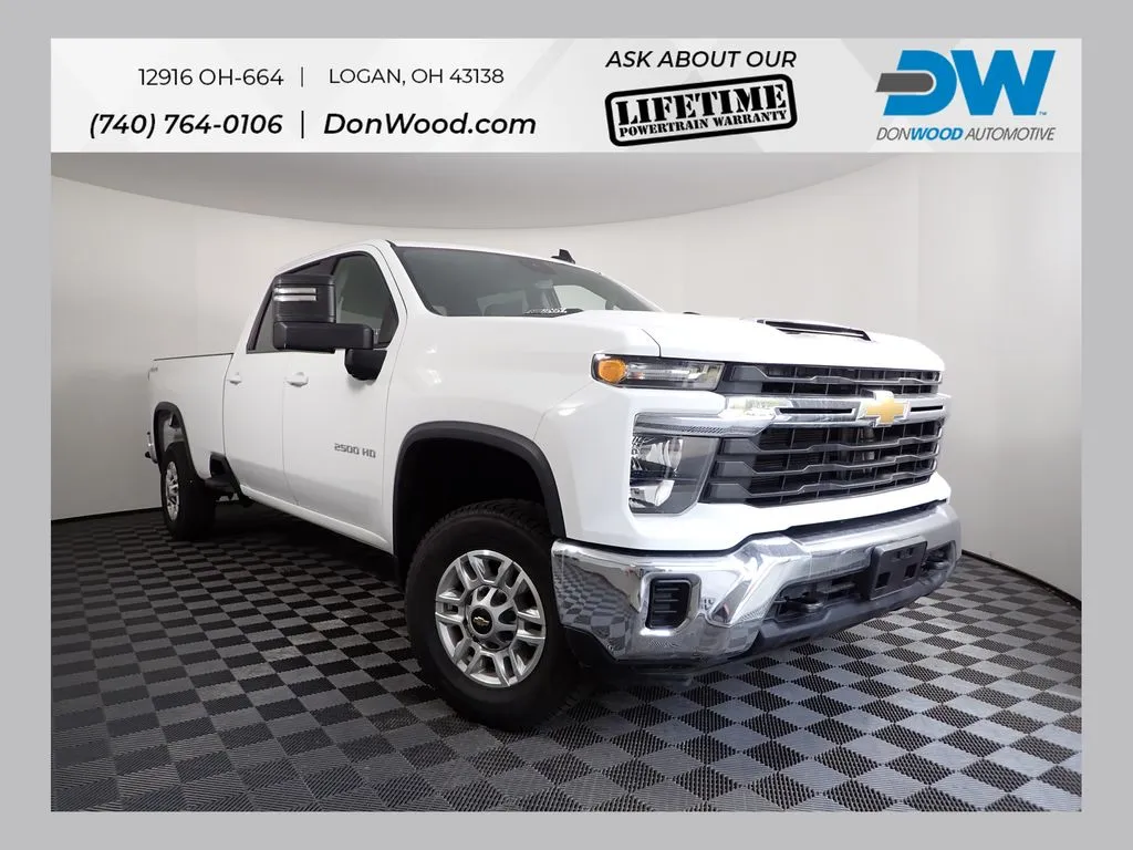 White 2024 Chevrolet Silverado 2500HD LT for sale in Logan, OH