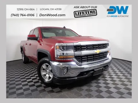 Red 2018 Chevrolet Silverado 1500 LT for sale in Logan, OH