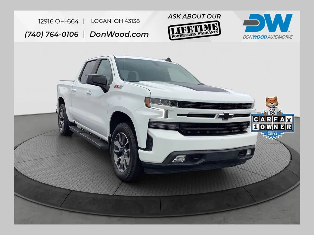 White 2022 Chevrolet Silverado 1500 LTD RST for sale in Logan, OH