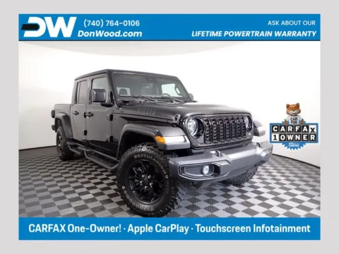 Black 2024 Jeep Gladiator Willys for sale in Logan, OH