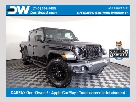 Black 2024 Jeep Gladiator Willys for sale in Logan, OH