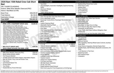 More photos of 2020 Ram 1500 Rebel at Don Wood Chevrolet, OH
