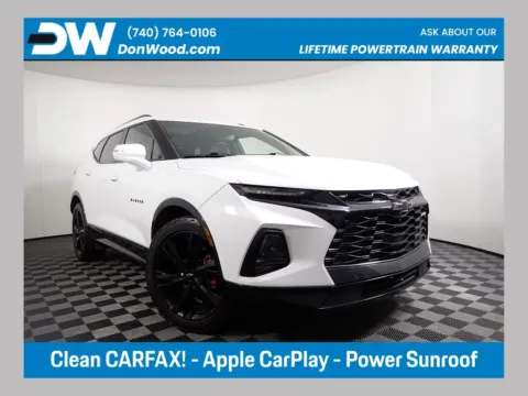 White 2019 Chevrolet Blazer RS for sale in Logan, OH